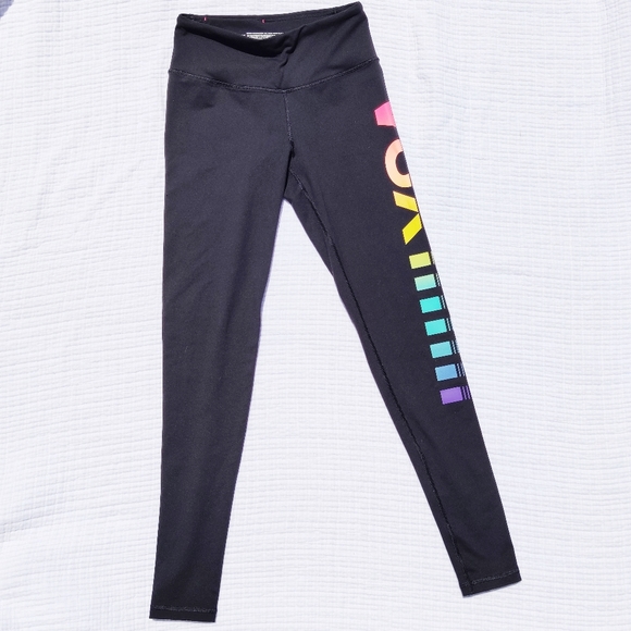 VICTORIA'S SECRET XS Multi-Colour Sports Leggings - Picture 1 of 2